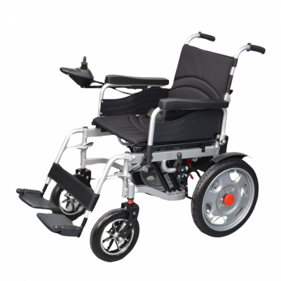 Poylin P200E-2024 Katlanabilir Akülü Tekerlekli Sandalye