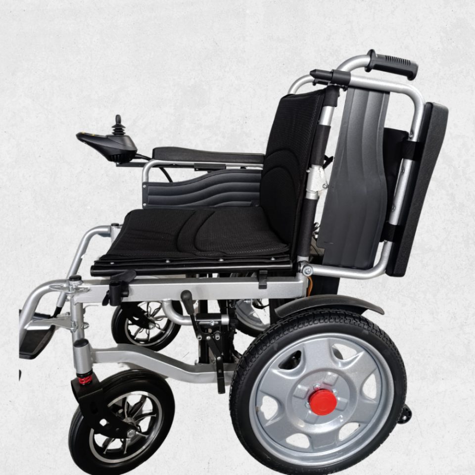 Poylin P200E-2024 Katlanabilir Akülü Tekerlekli Sandalye