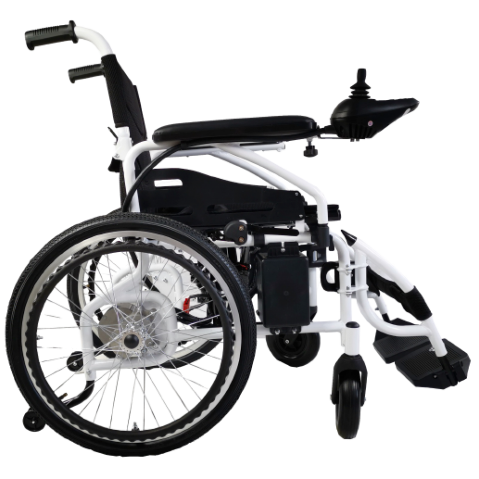 Poylin P200C Katlanabilir Çocuk Akülü Tekerlekli Sandalye Siyah