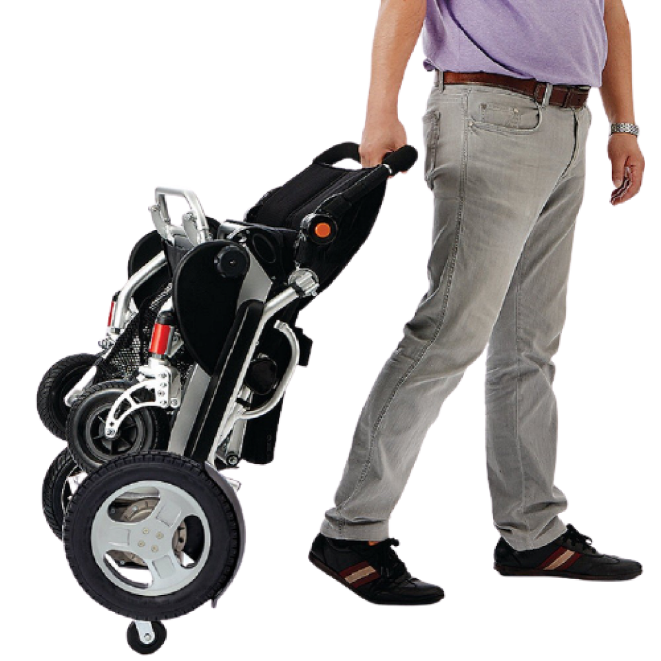 Poylin P209 XL Ultra Hafif Lityum Akülü Tekerlekli Sandalye