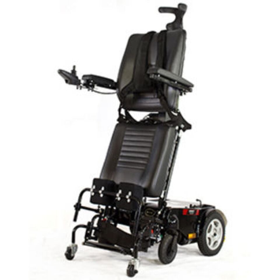 Poylin P302 Ultra Lüks Ayağa Kaldıran Akülü Tekerlekli Sandalye