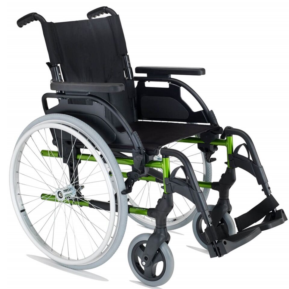 Breezy Style Alüminyum Manuel Tekerlekli Sandalye (24''Arka Tekerlekler)