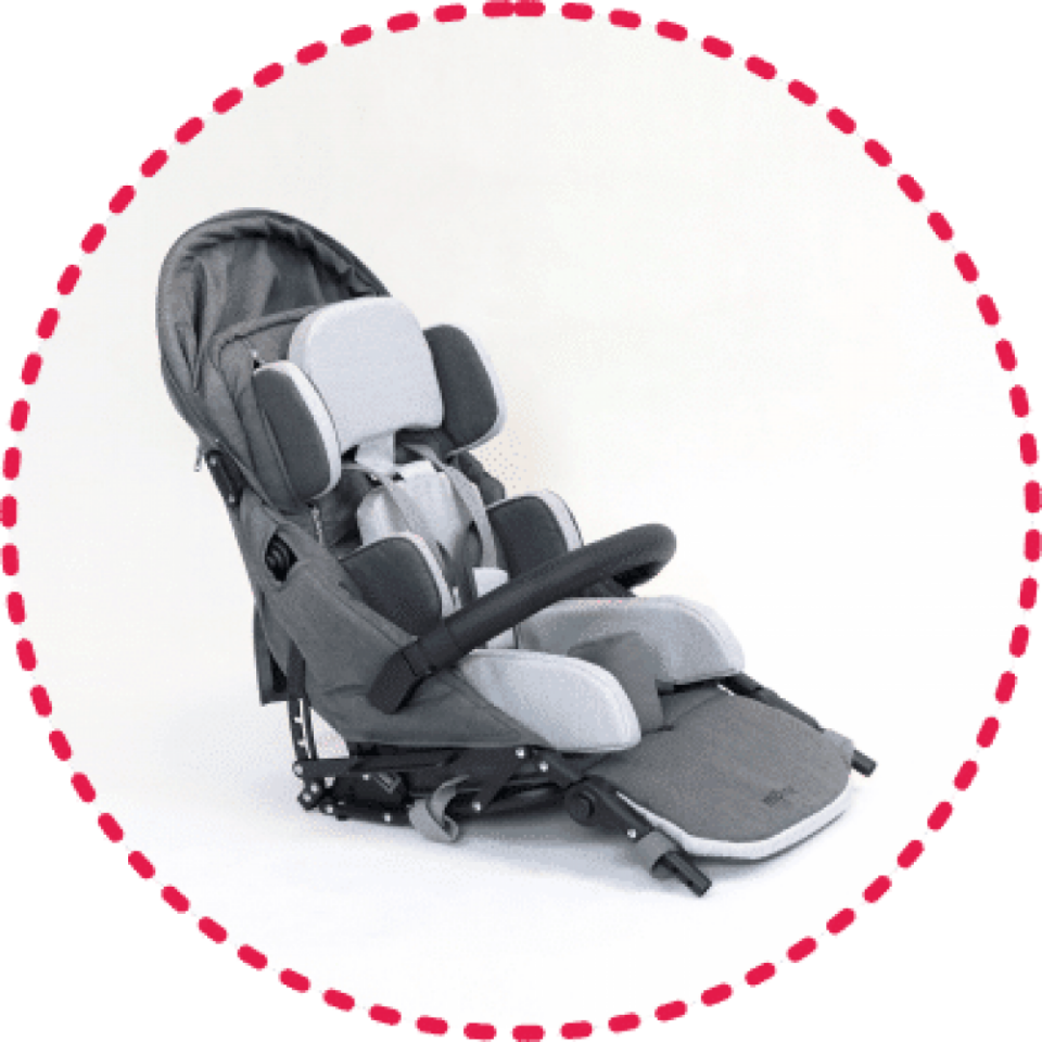 Mywam Mouse Engelli Çocuk Puseti Aksesuarsız