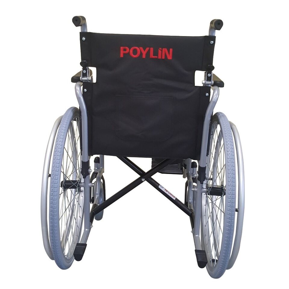 Poylin P112 Manuel Tekerlekli Sandalye (40-45-50 CM)