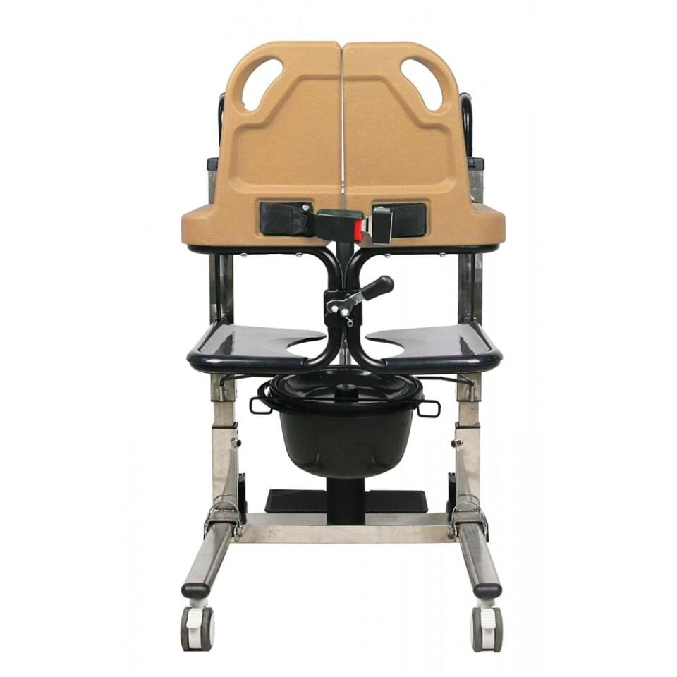 Poylin P770 Tuvaletli Transfer Sandalyesi Hidrolikli