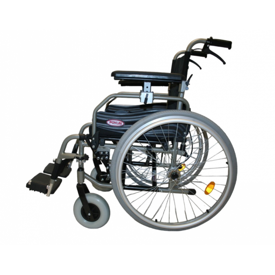 Poylin P967 Hafif Alüminyum Tekerlekli Sandalye