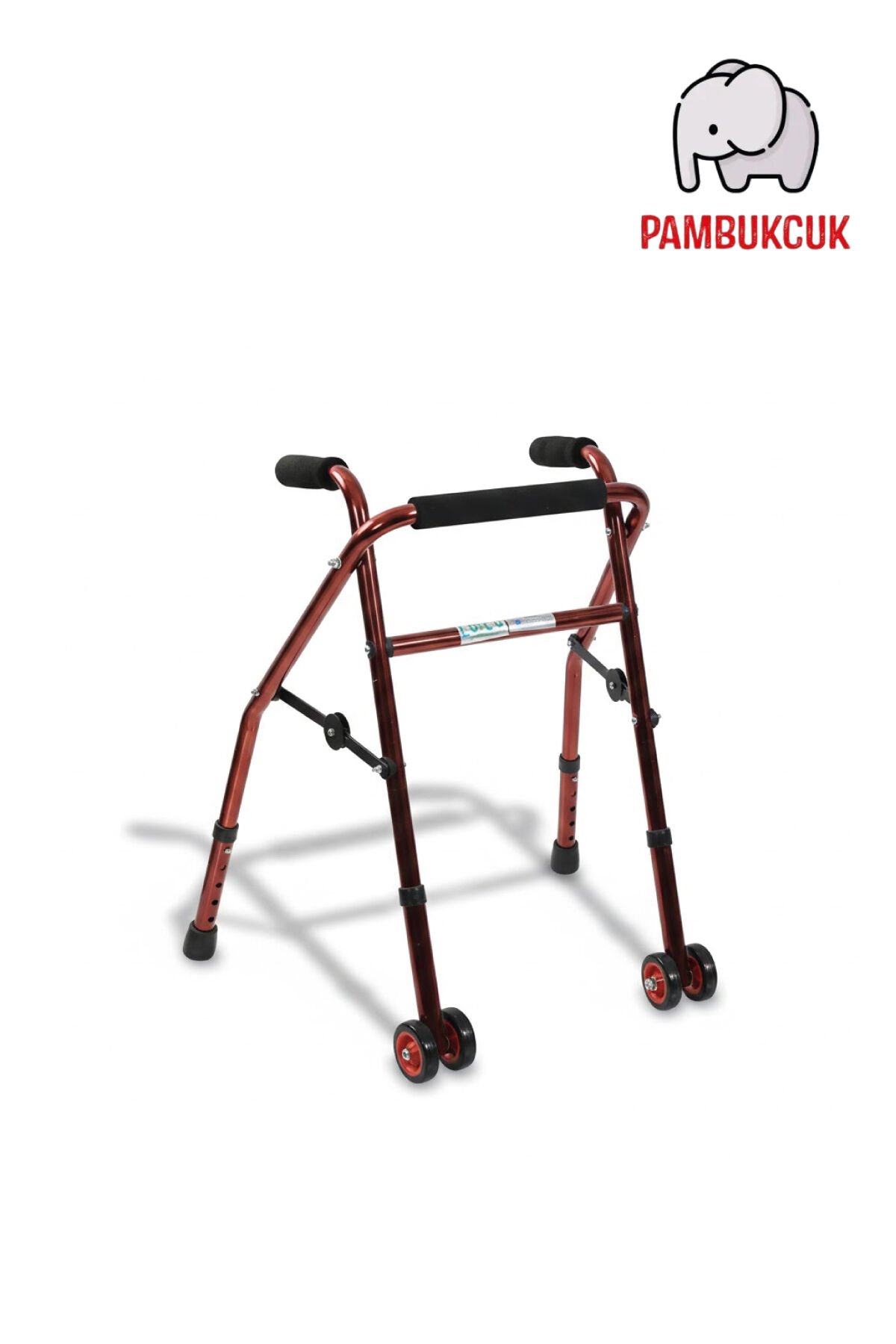 Bronz Renk Alüminyum Tekerlekli Ters Walker / Alüminyum Tekerlekli Ters Yürüteç PR-445