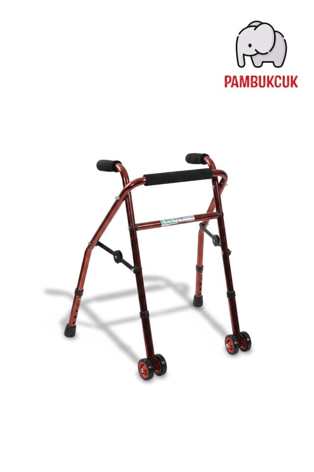 Bronz Renk Alüminyum Tekerlekli Ters Walker / Alüminyum Tekerlekli Ters Yürüteç PR-445