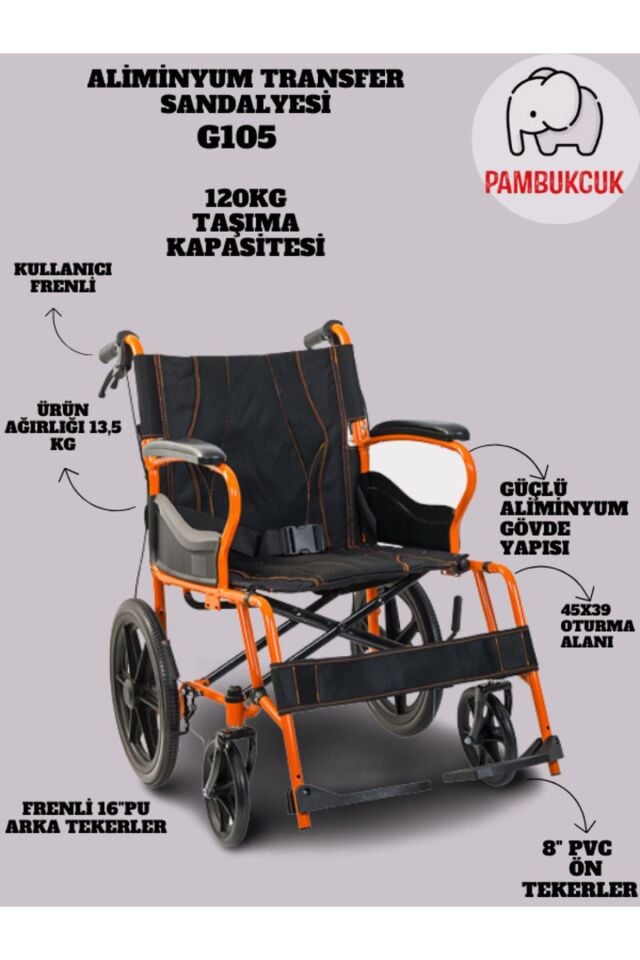 Golfi G105 Transfer Sandalyesi