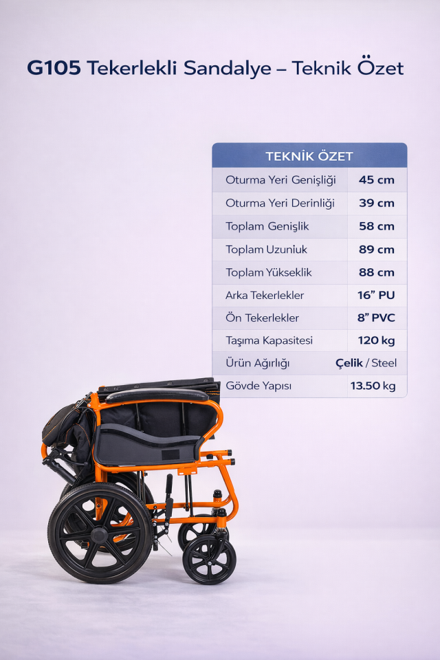 Golfi G105 Transfer Sandalyesi