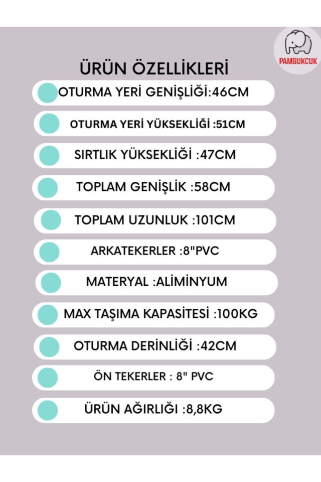 Golfi G505 Alüminyum Transfer Sandalyesi