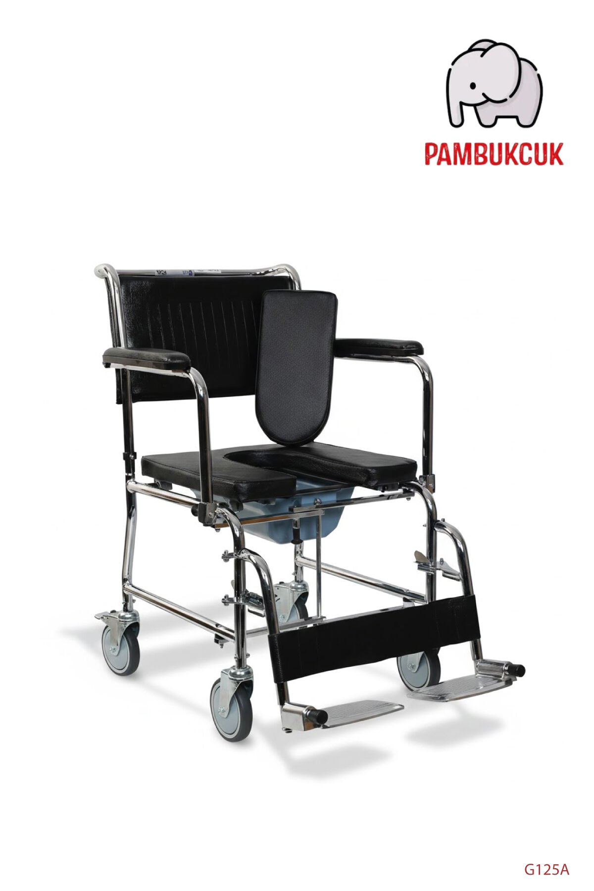 Golfi G125A Katlanır Klozetli Banyo Sandalyesi