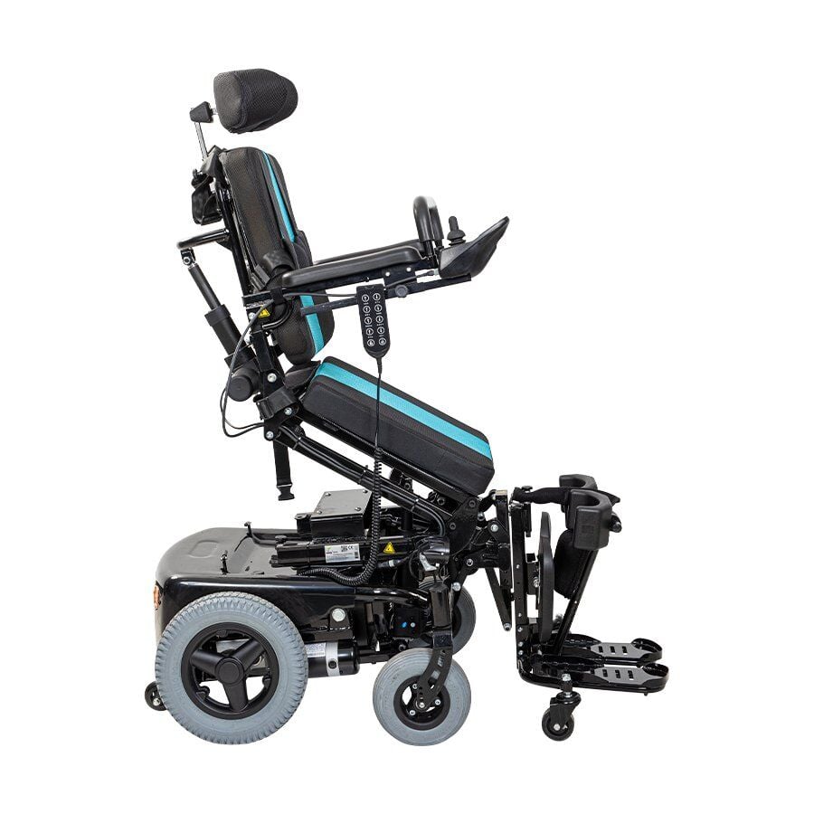 Scuba Multi Fonksiyonel Ayağa Kaldıran Akülü Tekerlekli Sandalye S301