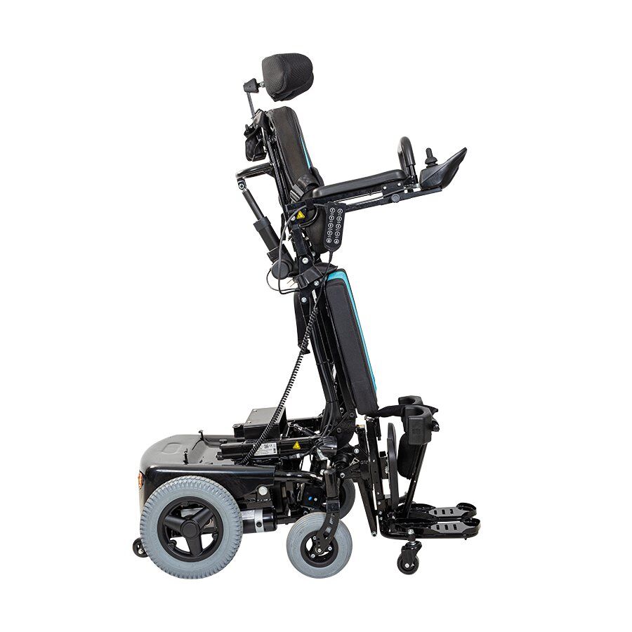 Scuba Multi Fonksiyonel Ayağa Kaldıran Akülü Tekerlekli Sandalye S301