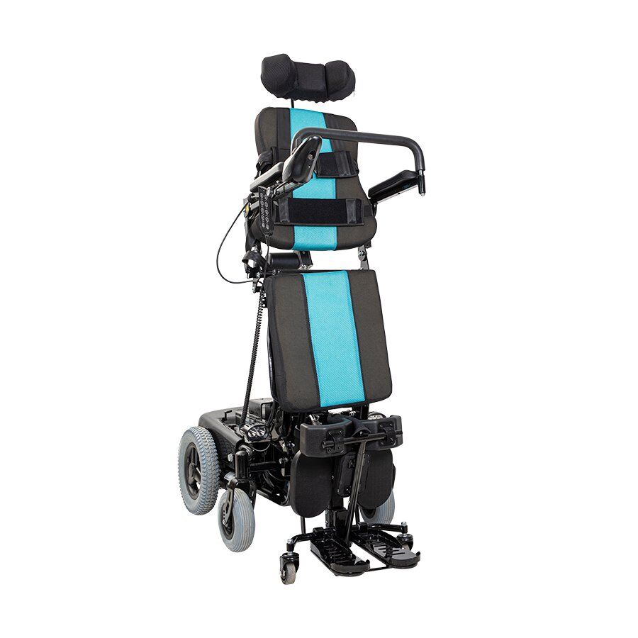 Scuba Multi Fonksiyonel Ayağa Kaldıran Akülü Tekerlekli Sandalye S301