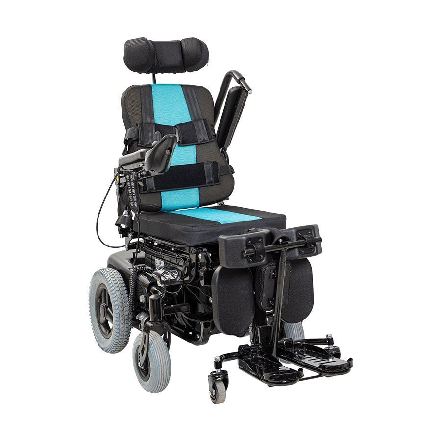 Scuba Multi Fonksiyonel Ayağa Kaldıran Akülü Tekerlekli Sandalye S301