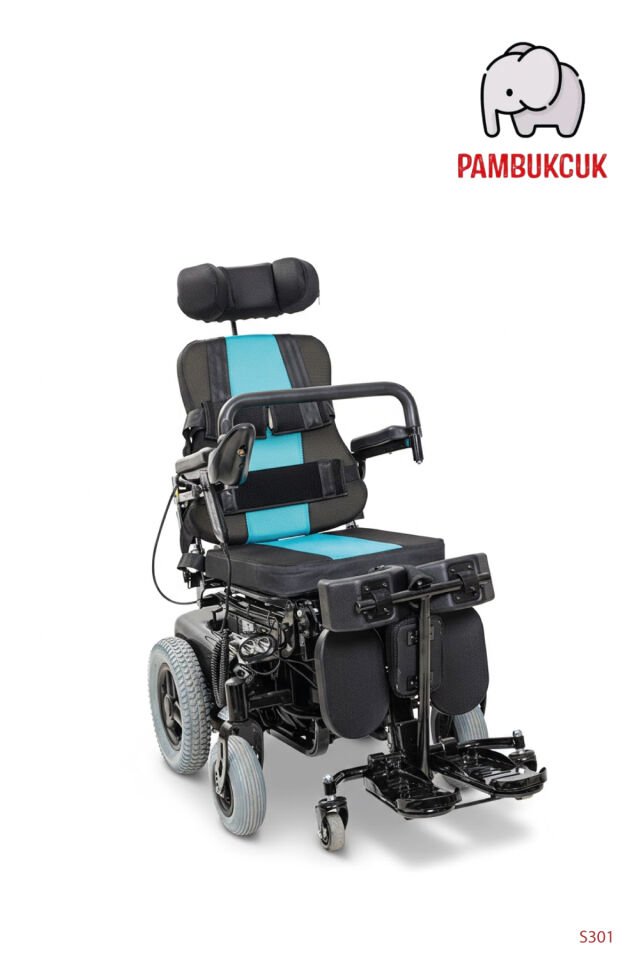 Scuba S301 Multi Fonksiyonel Ayağa Kaldıran Akülü Tekerlekli Sandalye