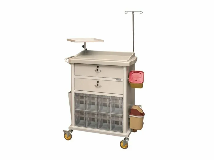 Pambukcuk Acil Ve İlaç Arabası 8 Gözlü Cihaz Arabası