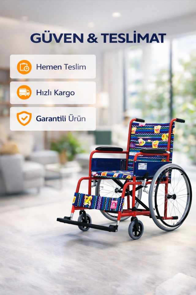 Golfi  G100C Manuel (Çocuk) Pediatrik Tekerlekli Sandalye
