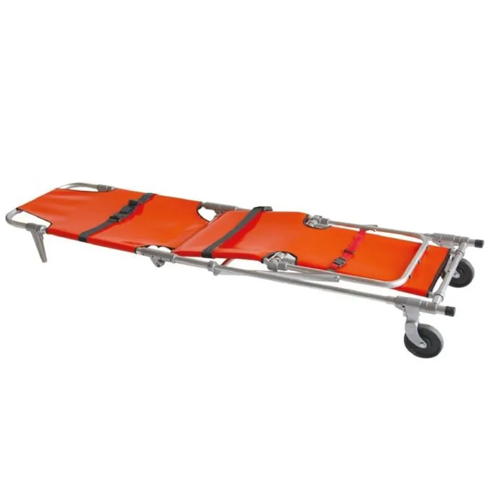 Pambukcuk Kombinasyon Sedye Hasta Taşıma Sedyesi 2 Tekerli Ambulans Sedye ( Yerli Üretim)
