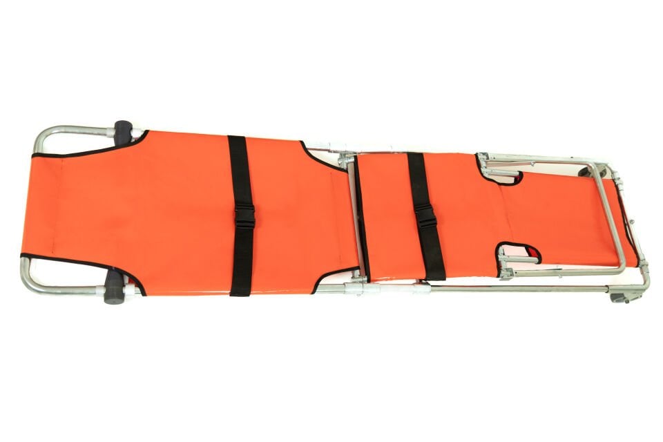 Pambukcuk Kombinasyon Sedye Hasta Taşıma Sedyesi 2 Tekerli Ambulans Sedye ( Yerli Üretim)