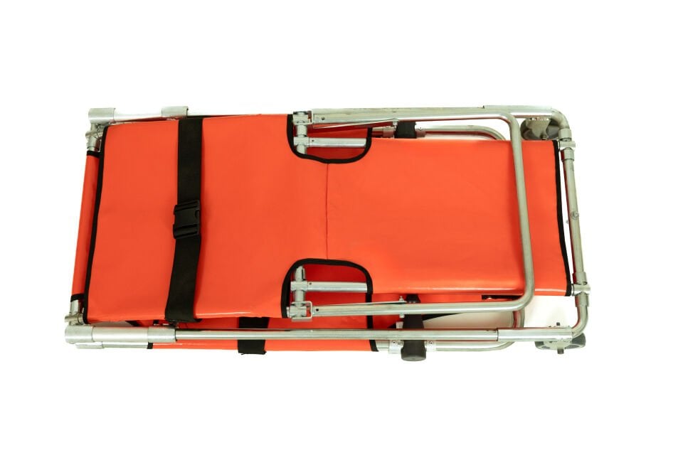 Pambukcuk Kombinasyon Sedye Hasta Taşıma Sedyesi 2 Tekerli Ambulans Sedye ( Yerli Üretim)