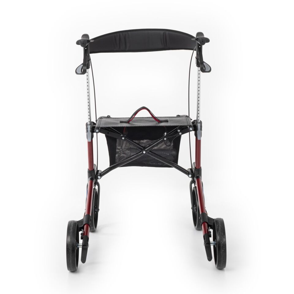 Comfort Plus Spırıt X3 Bordo Alüminyum Lux Rolatör Yürüteç