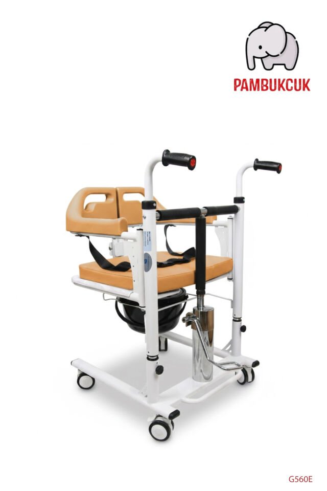 Golfi G560E Hidrolik Klozetli Transfer Sandalyesi