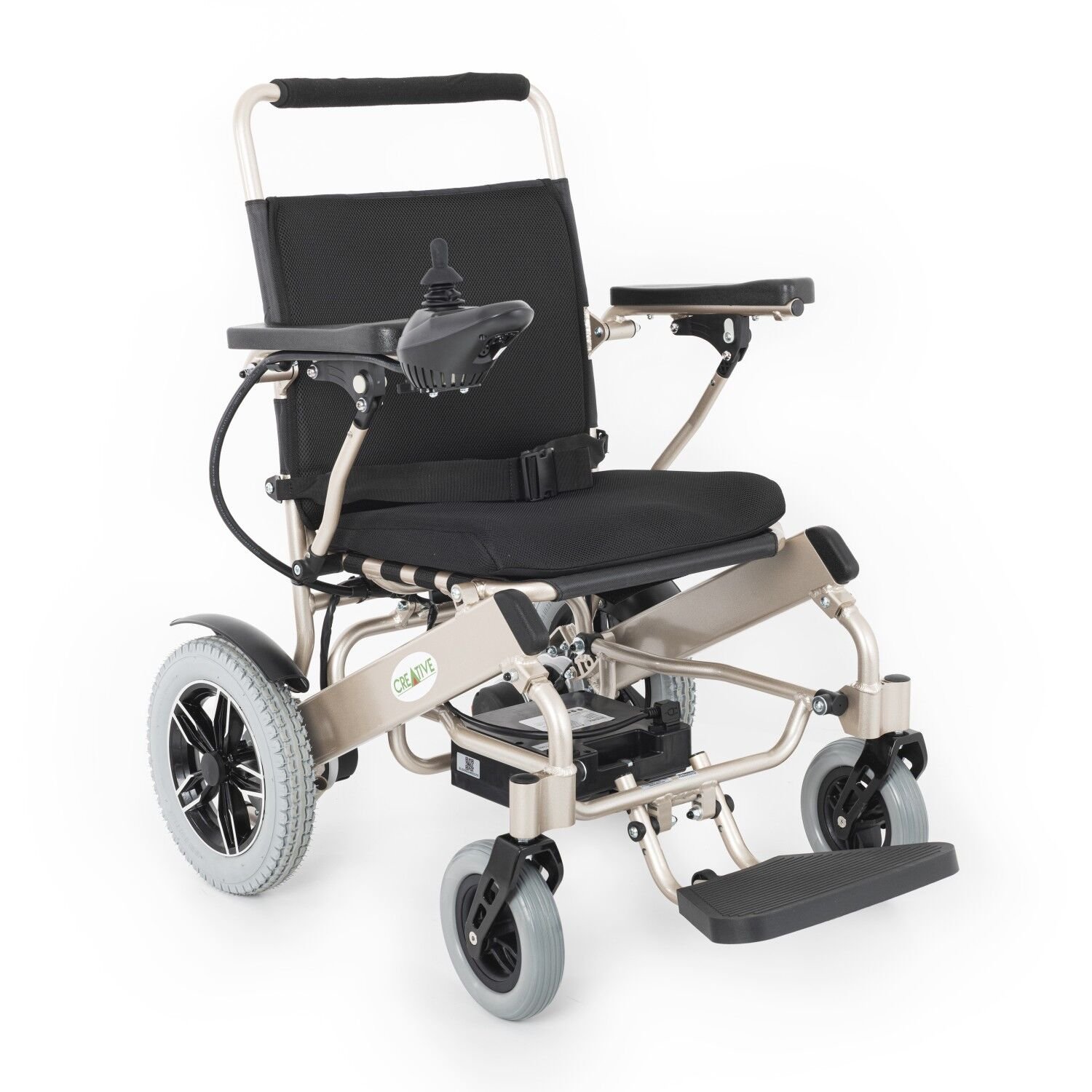 Creative CR-6012 Large Lityum Pilli Akülü Tekerlekli Sandalye 51cm (Uzaktan Kumandalı)