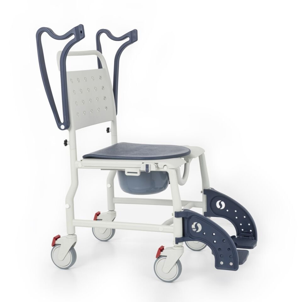 Comfort Plus DM-8088A Banyo ve Tuvalet Sandalyesi (Lacivert)
