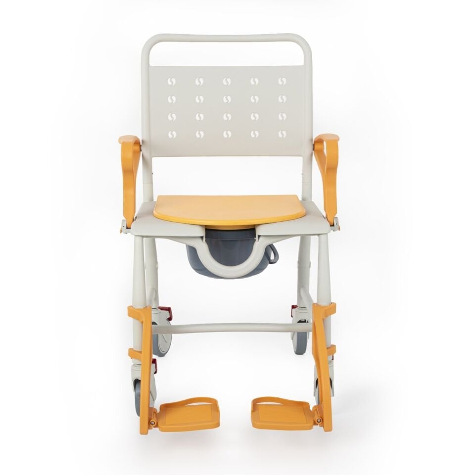 Comfort Plus DM-8088A Banyo ve Tuvalet Sandalyesi (Turuncu)