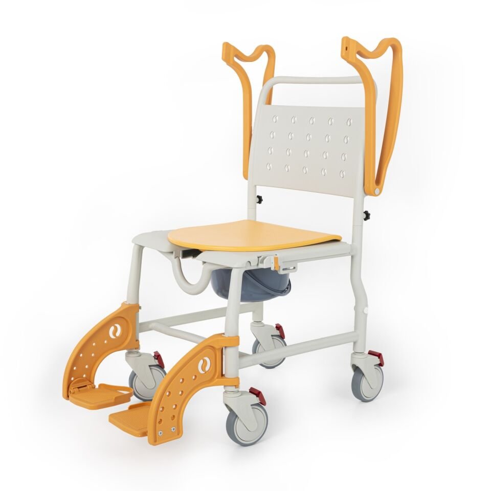 Comfort Plus DM-8088A Banyo ve Tuvalet Sandalyesi (Turuncu)