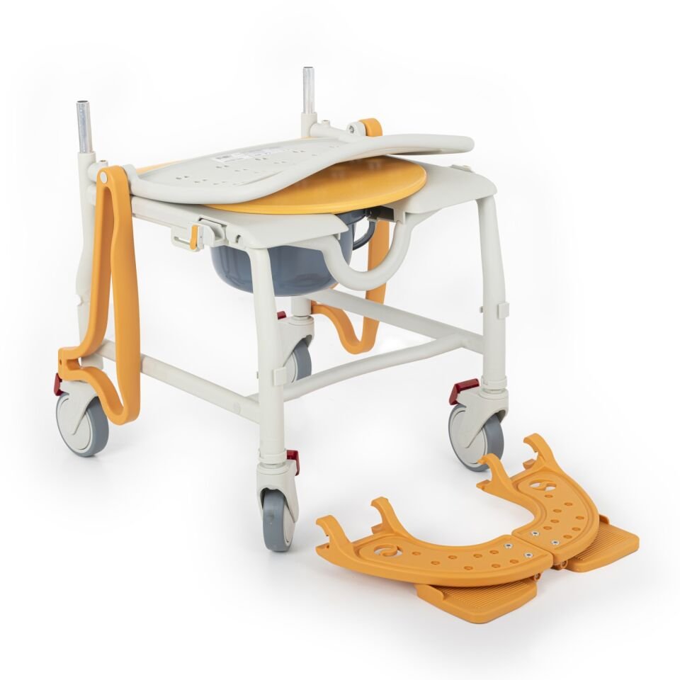 Comfort Plus DM-8088A Banyo ve Tuvalet Sandalyesi (Turuncu)