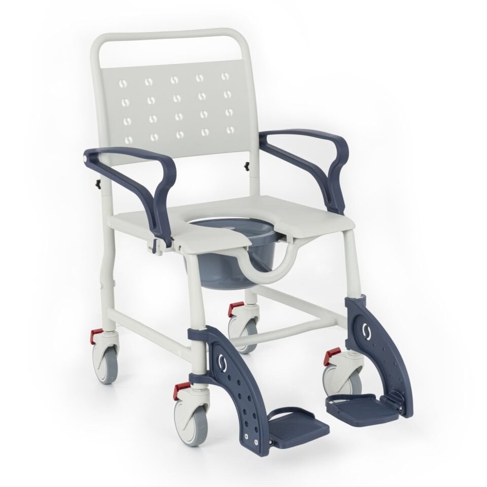 Comfort Plus DM-8088C Soft Banyo ve Tuvalet Sandalyesi (Lacivert)