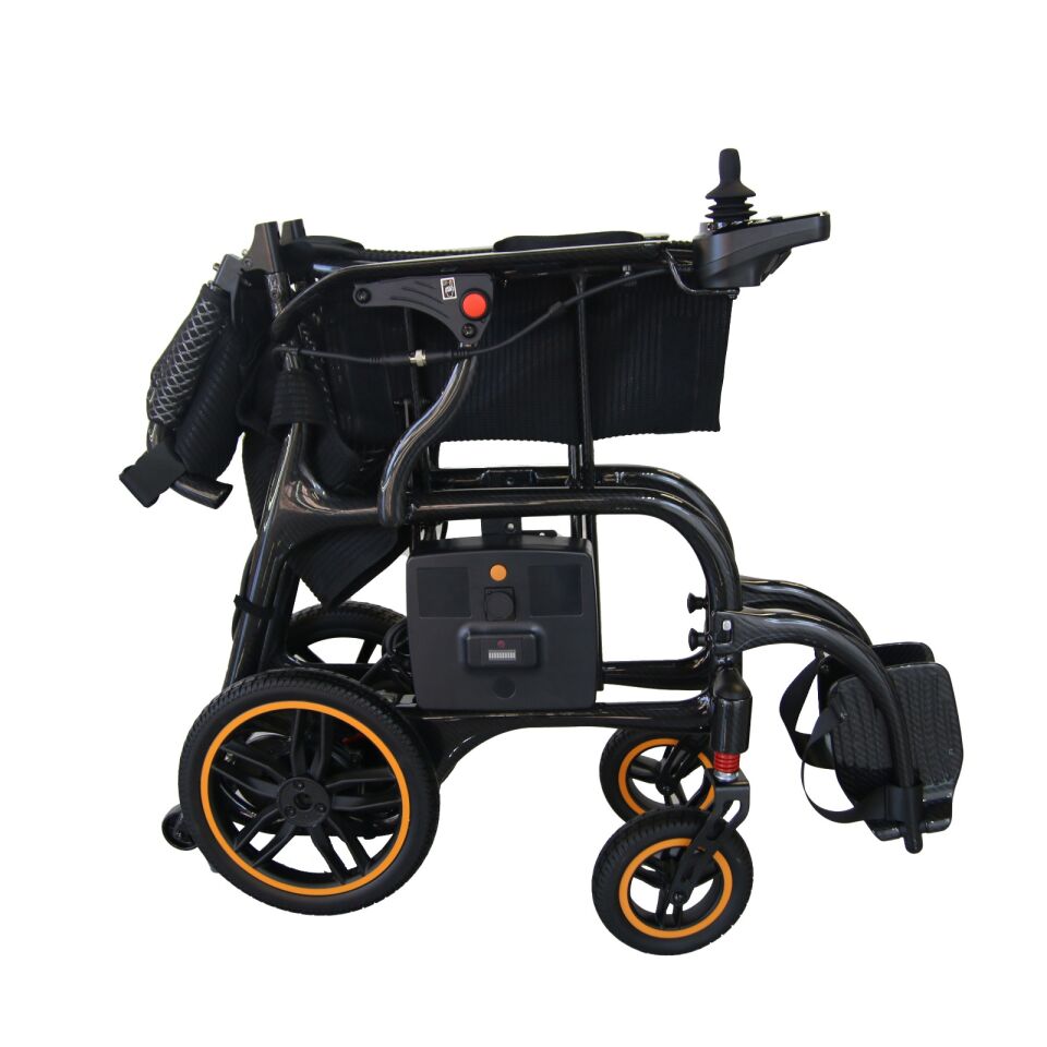 Scuba S470 Ultra Hafif Karbon Akülü Tekerlekli Sandalye | Katlanabilir ve Taşınabilir