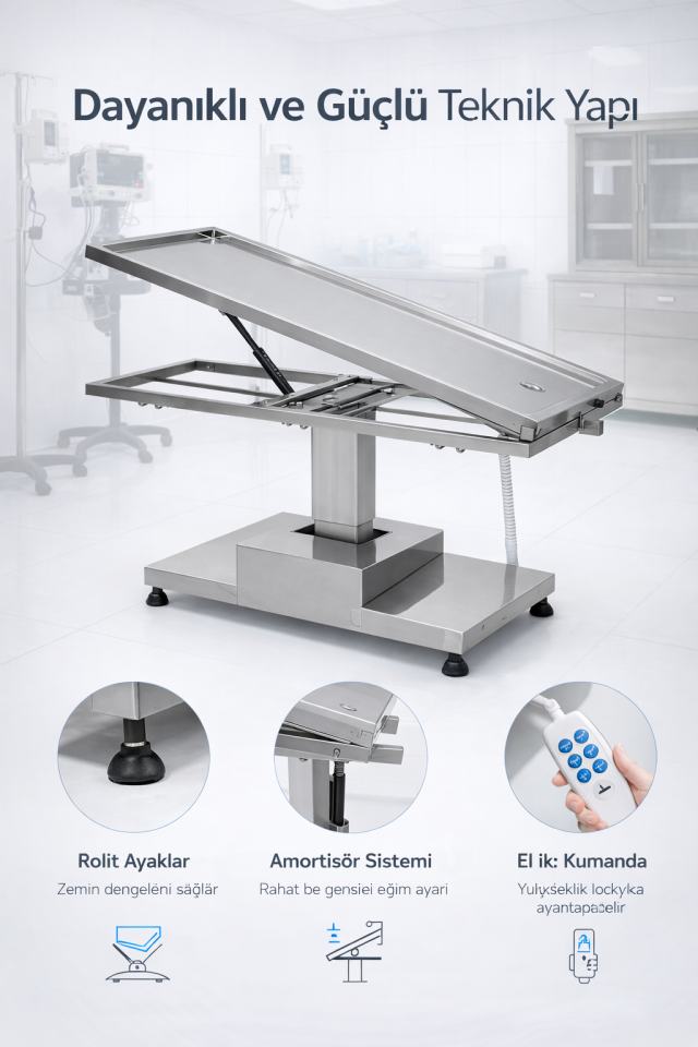Veteriner Operasyon Masası E-278