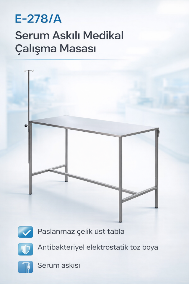Veteriner Muayene Masası E-278/A