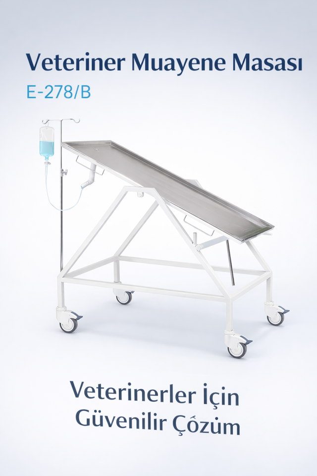 Veteriner Muayene Masası E-278/B