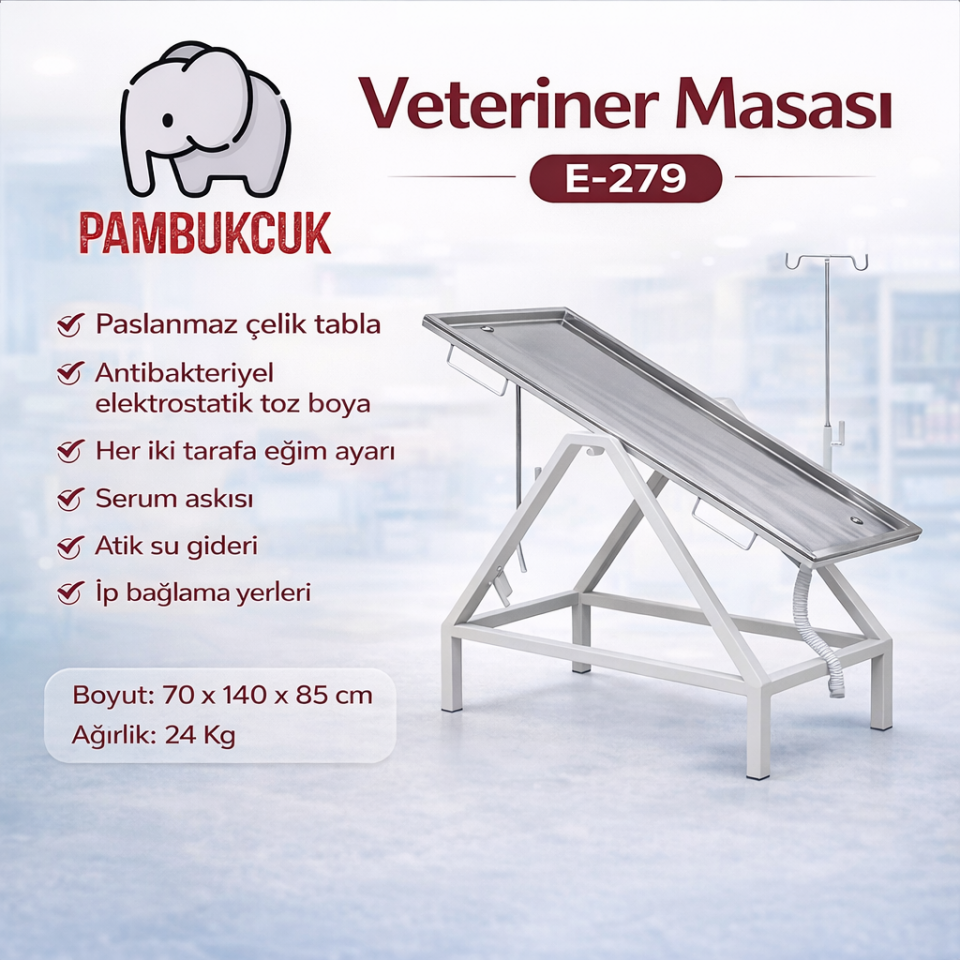 Veteriner Masası E-279