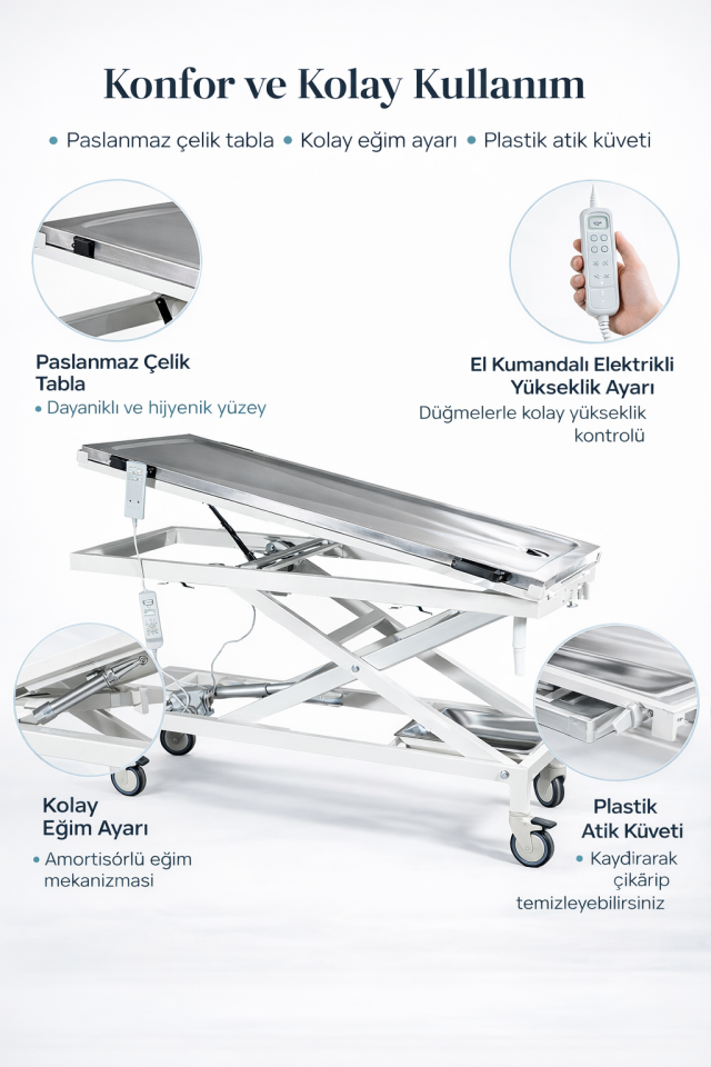 Veteriner Operasyon Masası E-279/A