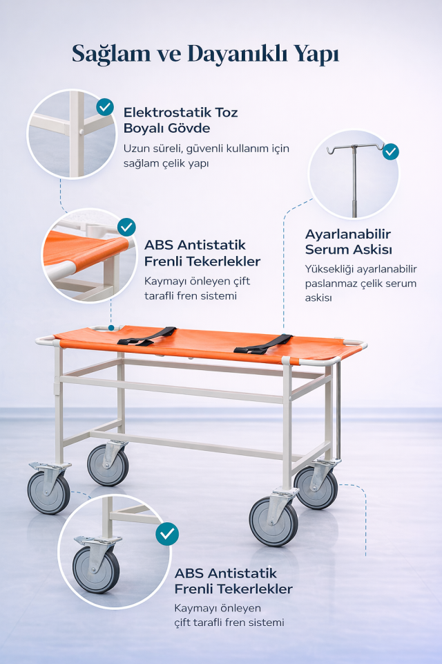 Veteriner Taşıma Sedyesi E-279/C