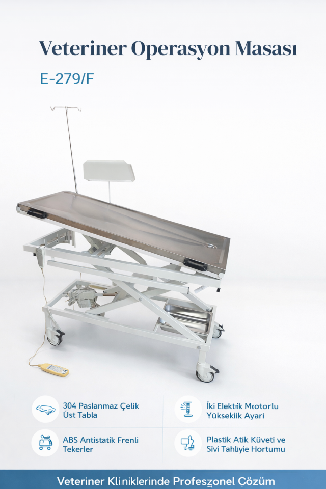 Veteriner Operasyon Masası E-279/F