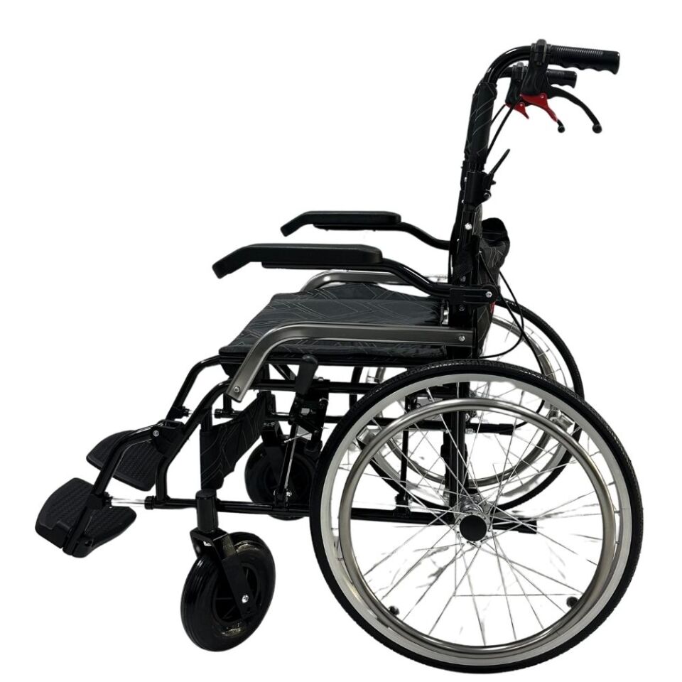 Poylin P807K Orta Tekerlekli Refakatçi Tekerlekli Sandalye