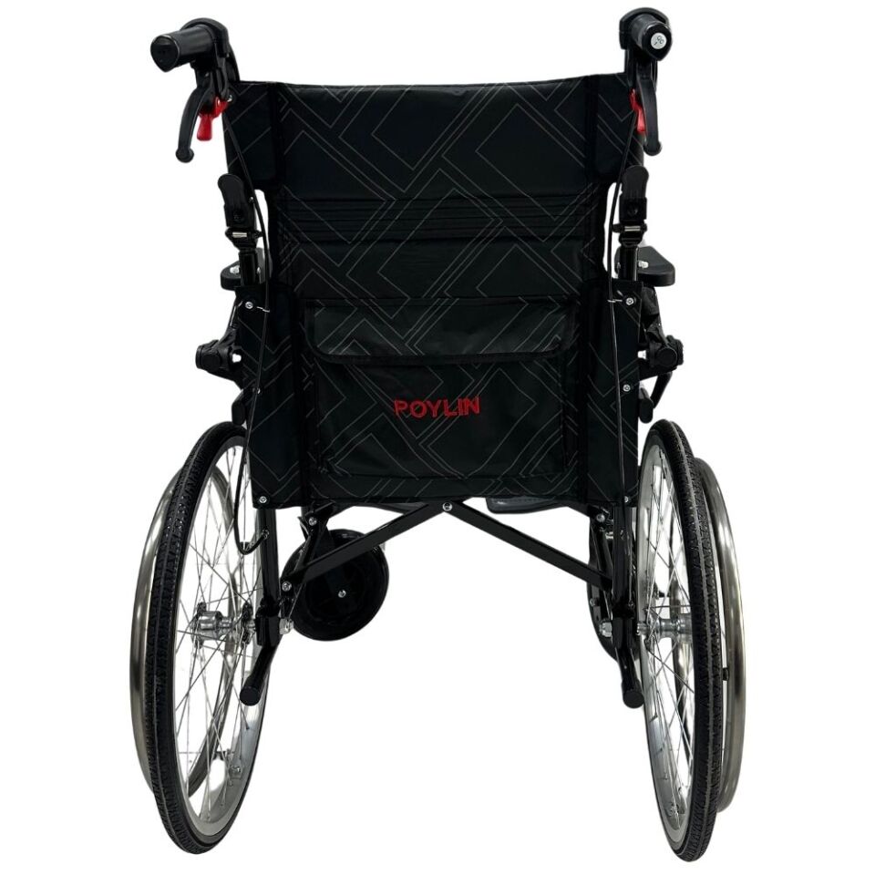 Poylin P807K Orta Tekerlekli Refakatçi Tekerlekli Sandalye