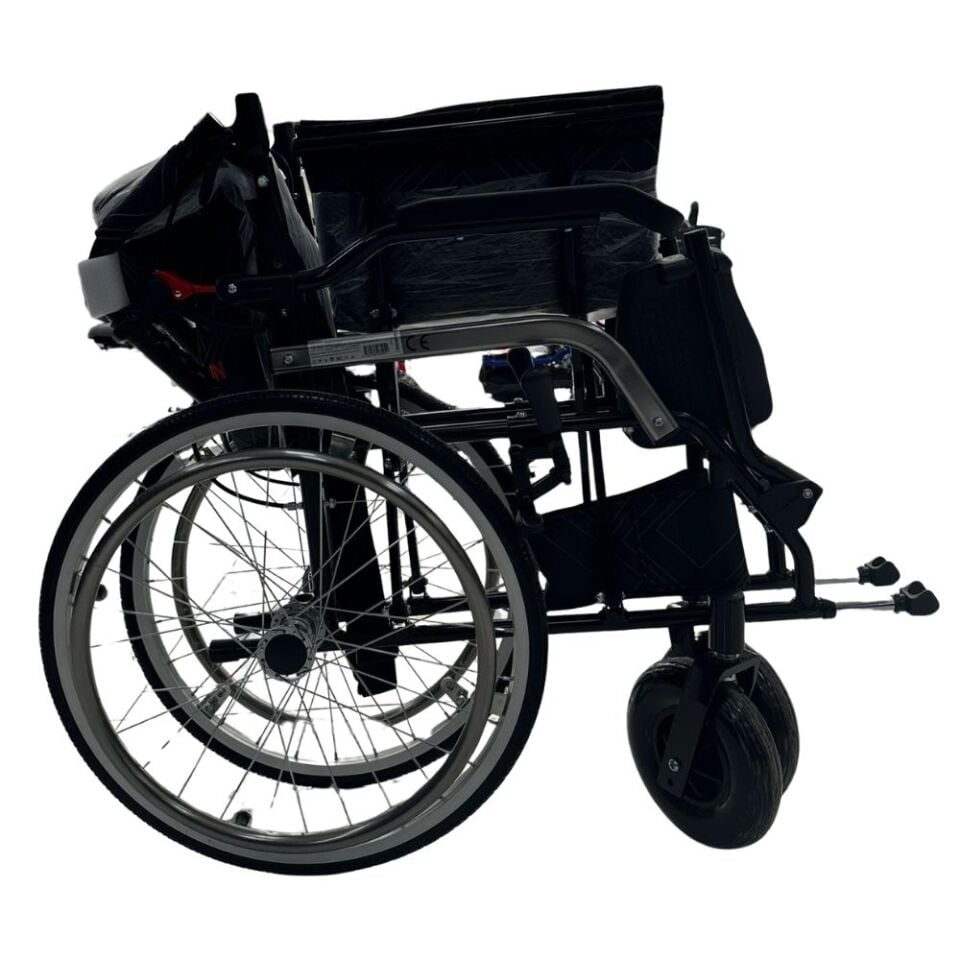 Poylin P807K Orta Tekerlekli Refakatçi Tekerlekli Sandalye