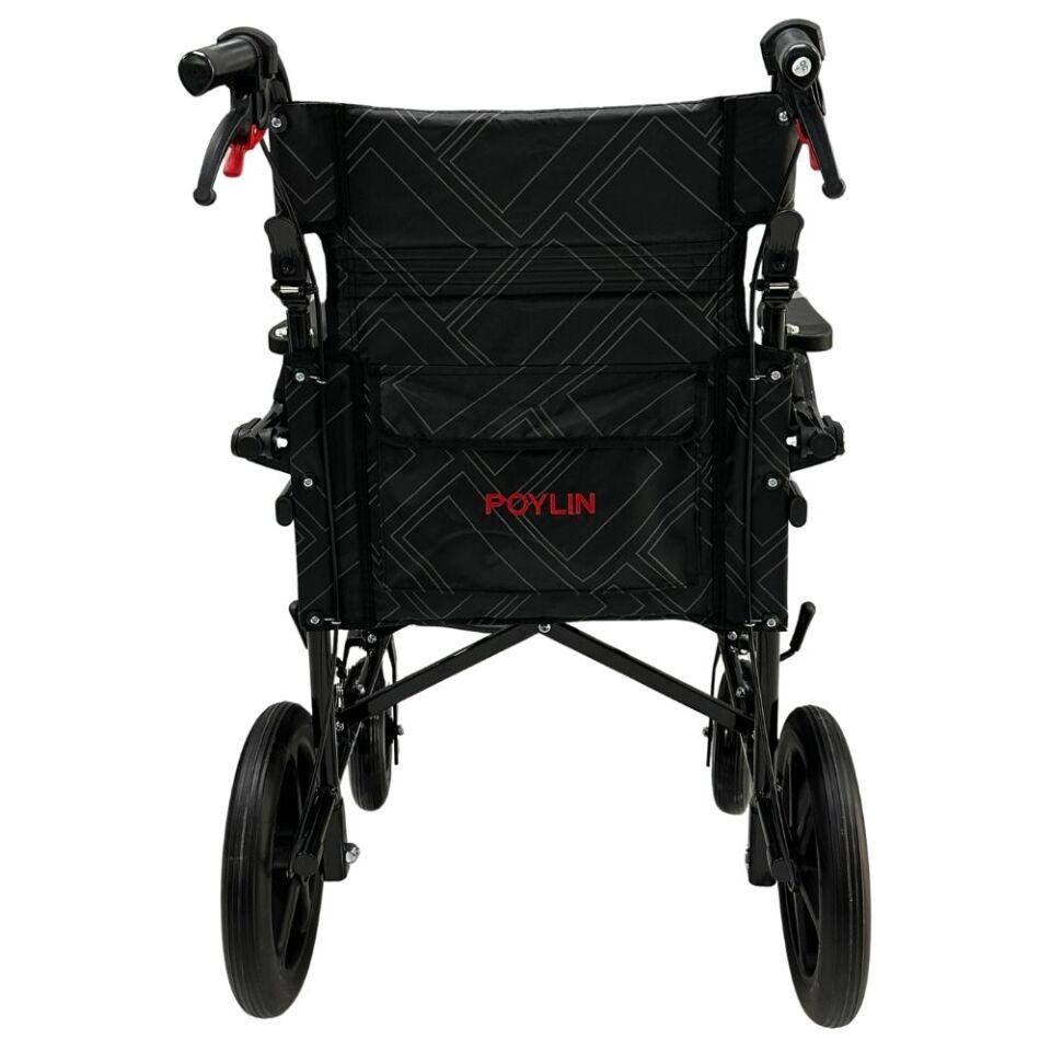 Poylin P806K Refakatçi Tekerlekli Sandalyesi