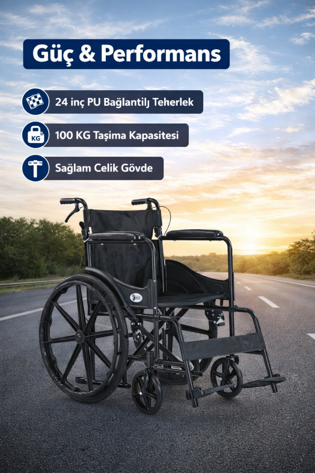 G102 Manuel Tekerlekli Sandalye