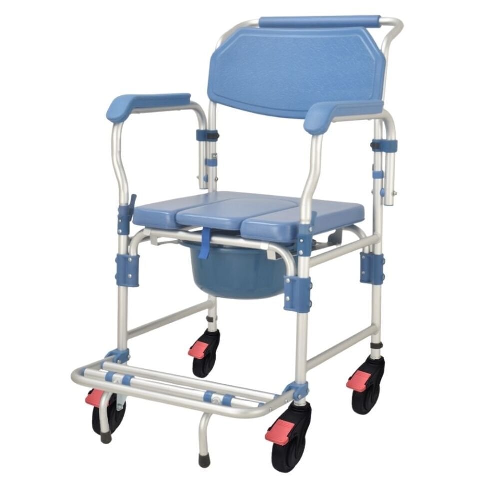 Poylin P610 Alüminyum Banyo Tuvalet Sandalyesi