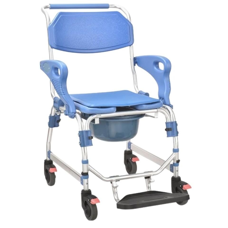 Poylin P612 Alüminyum Banyo Tuvalet Sandalyesi