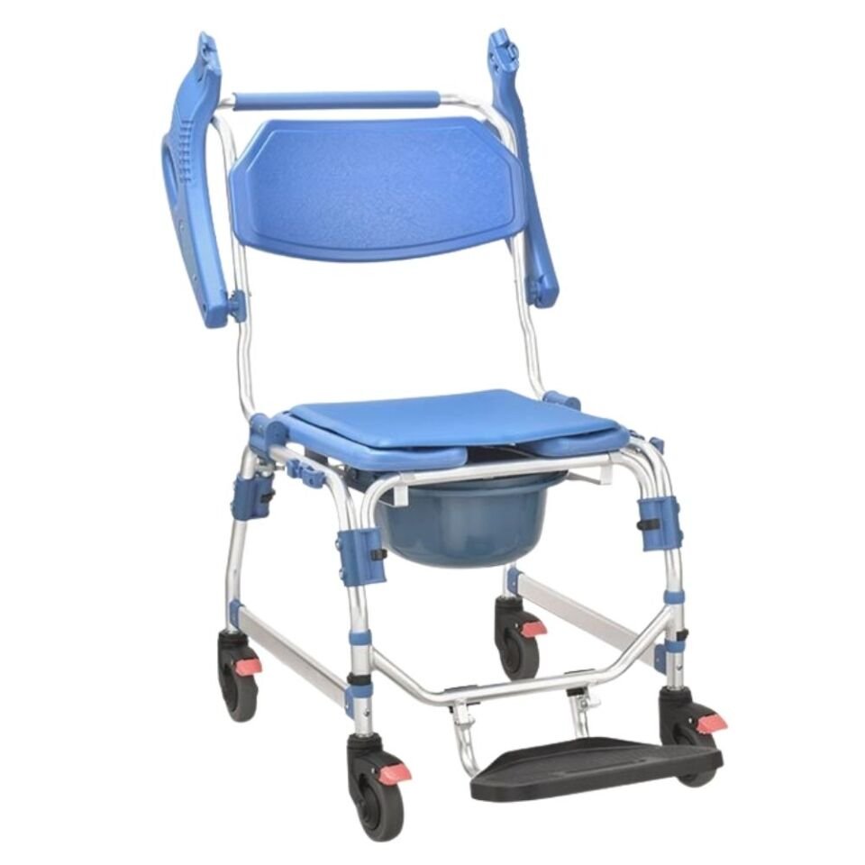 Poylin P612 Alüminyum Banyo Tuvalet Sandalyesi